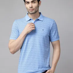 Blackberrys Men Printed Polo Collar T-shirt-picture-17