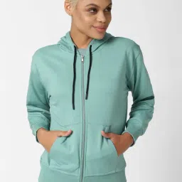 Forever 21 Green Regular Fit Hoodie-picture-14