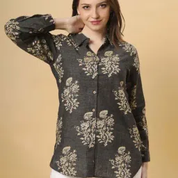 Fantasia Black Printed Short Kurti-picture-15