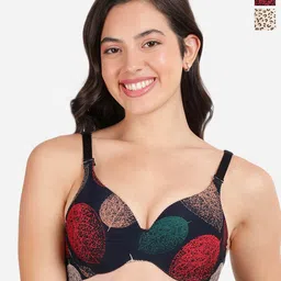 shyaway Pack Of 2 Animal Printed Lightly Padded Medium Coverage Bra- All Day Comfort-image-20