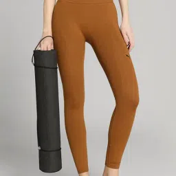 Puma Brown High Rise Sports Tights-picture-39