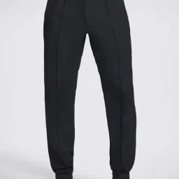Skechers Black Regular Fit Sports Trackpants-picture-27
