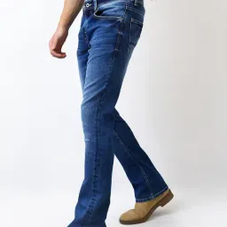Spykar Men Regular Fit Mid Rise Cotton Casual Jeans image 3