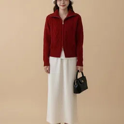 Mast & Harbour Women Cable Knit-picture-34