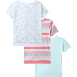 MiArcus Kids Green Printed Open Vest (Pack Of 3) image 2