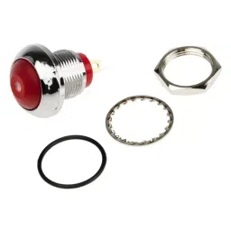 RS PRO Miniature Push Button Switch SPST Momentary 13.6 mm Solder Lug Red, 8919842-picture-19