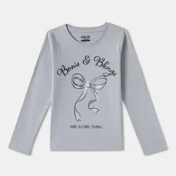 R&B Kids Grey Graphic Regular Fit T-Shirt-picture-41