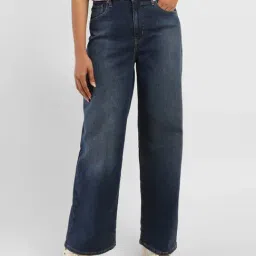 Levi's 721 Blue Relaxed Fit High Rise Jeans-picture-31