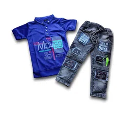 Gori Garmentss Boys Blue Clothing Set-image-44