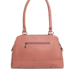 Fostelo Rose Gold PU Structured Shoulder Bag image 4
