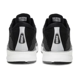 Puma Men's Magnify Nitro Knit Black Running Shoes image 5