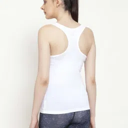 Friskers White Graphic Print Camisole image 2