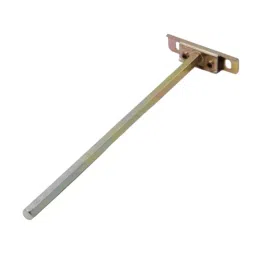 Ebco Wall Shelf Rod Adjustable Zinc Yellow Finish, Size 250 mm, WSRA-250-picture-10