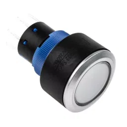 RS PRO Illuminated Push Button Switch Panel Mount 22.2 mm DPDT Blue LED 250 V AC, 1758886-picture-21