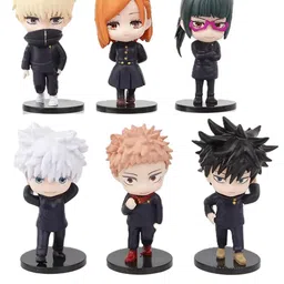 AUGEN Kids 6Pc Jujutsu Kaisen Action Figure Toys image 4