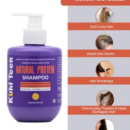 Kuhl Teen Set Of 2 Natural Protein Shampoo & Conditioner- 300 ml Each image 3