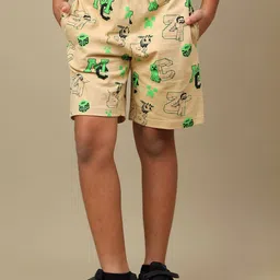 Kids Ville Boys Minecraft Printed Shorts-picture-12