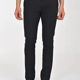 Indian Terrain Men Brooklyn Slim Fit Mid-Rise Trousers-image-30