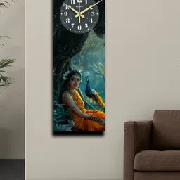 Olive tree Wooden Designer Tic-Toc Movement Wall Clock for Home | Wooden Wall Clock for Living Room Bedroom-picture-18