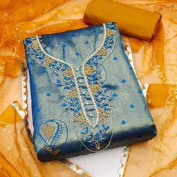 NEGRONI Embroidered Unstitched Dress Material-image-95