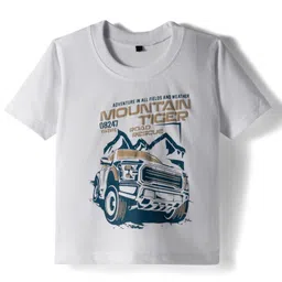 Rikidoos Full Sleeves Abstract Printed Shirt With Tee & Pant Set - Blue & Beige image 3