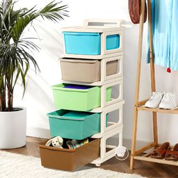 RUBOXA White Set of 1 Regular Drawer Organiser Organisers-picture-19