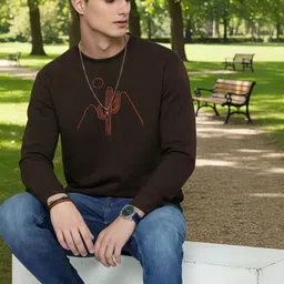 Moda Rapido Men Printed Sweatshirt-image-45