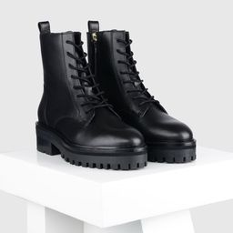 Oroh Women Round-Toe Block -Heeled Boots-picture-34