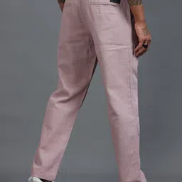 The Roadster Lifestyle Co Men Relaxed Fit Trousers image 3