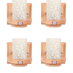 SOMIL White Glass Cylinder Printed Wall Lamps-picture-33