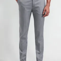Arrow New York Men Textured Urban Slim Slim Fit Trousers-picture-40