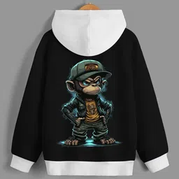 Dagcros Boys Printed Hooded Sweatshirt-picture-12