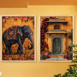 WALLLANE Brown Wood Wall Art image 3