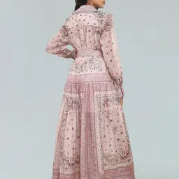 JC Collection Ethnic Motifs Print Maxi Dress image 4