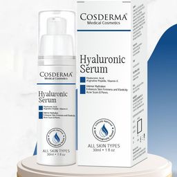 COSDERMA Hyaluronic Acid Serum With Vitamin C For Acne Or Blemishes - 30 ml-image-95