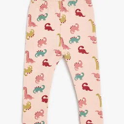 Koton Girls Printed Ankle Length Leggings-picture-14