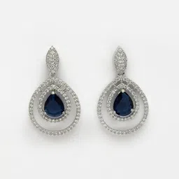 ZENEME Teardrop Shaped Drop Earrings image 2
