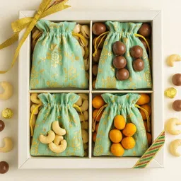 Myntra Elegant Homes Green Set of 6 Reusable Multi-Utility Organisers image 5