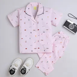 The Magic Wand Boys Typography Printed Night Suit-image-23