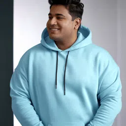 FFLIRTYGO Men Plus Size Hooded Sweatshirt image 2
