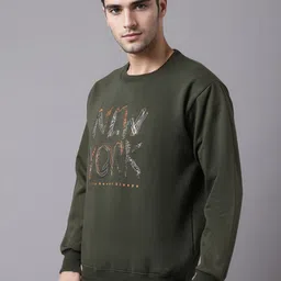 MACK JONNEY Men Printed Regular Fit Pullover Sweatshirt image 4