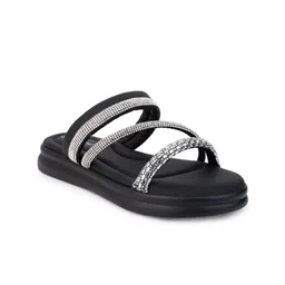 BRISKERS Gromad Ocean Breeze Embellished Open Toe Flats image 2