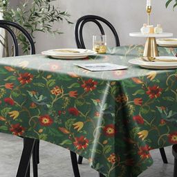 Aura Green Floral 6-Seater Table Cover-picture-48