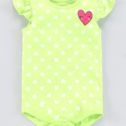 Babyoye Biowash Short Sleeves Onesie Pack of 3 - Multicolor image 4