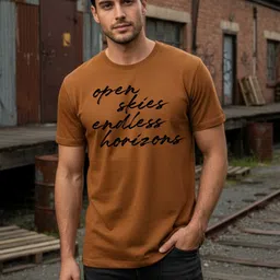 Moda Rapido Men Typography Printed T-shirt-picture-45