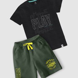 CODEZ Boys Printed T-shirt with Shorts-picture-22
