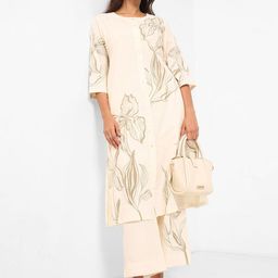 RANGMANCH BY PANTALOONS Women Floral Printed Regular Kurta with Palazzos-picture-8