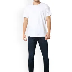 SPYKAR Men Skinny Fit Low-Rise Light Fade Jeans image 5