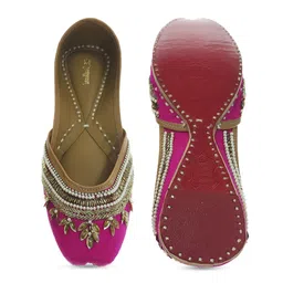 Fulkari Women Ethnic Ballerinas Flats image 5