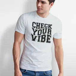 Seekbuylove Men Typography Printed Bio Finish T-shirt-picture-43